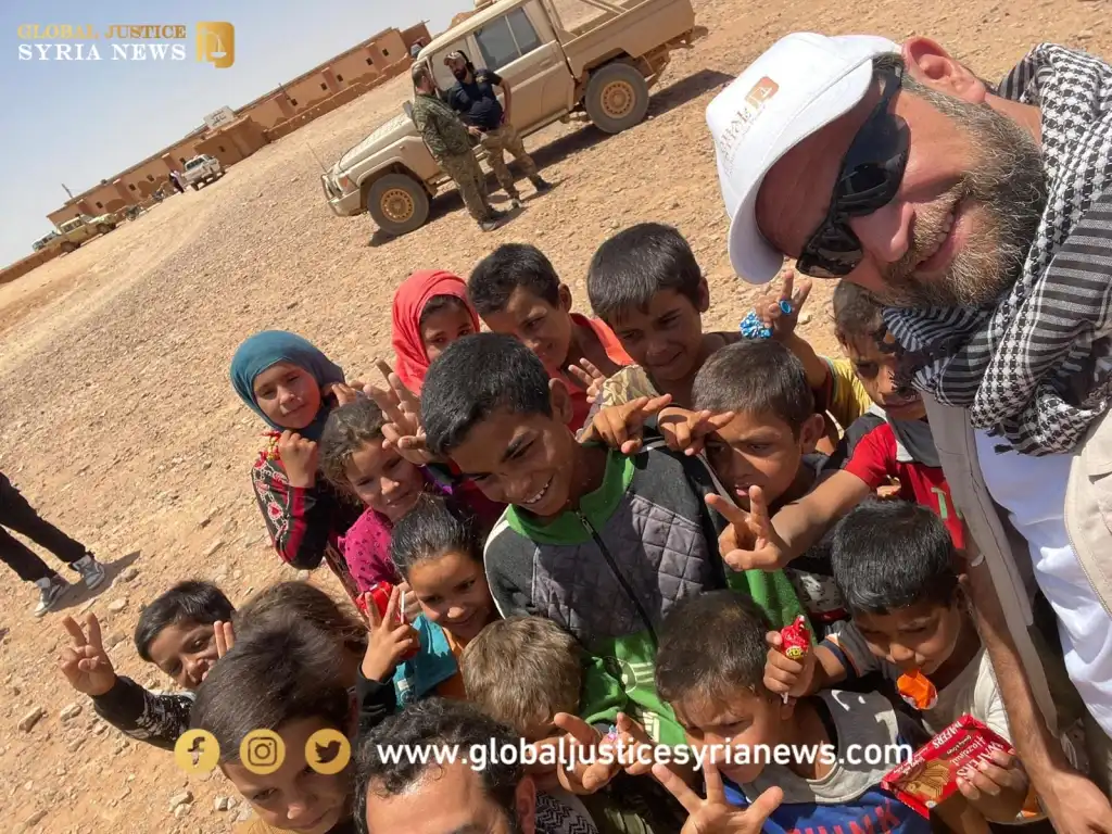 Global Justice and Dünya Adalei are participating in aid distribution in Rukban, and their envoy to the camp is urging the world to protect its children from death.